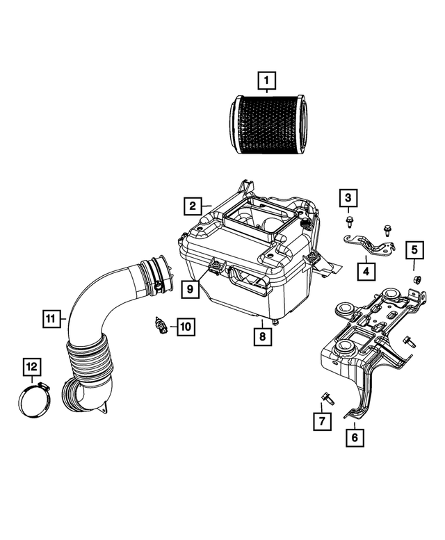 Air Filter - Mopar (4593914AB)