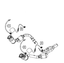 Oxygen Sensor, After Catalyst, Right - Mopar (5149169AA)